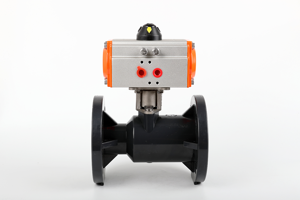 津市气动法兰一体球阀